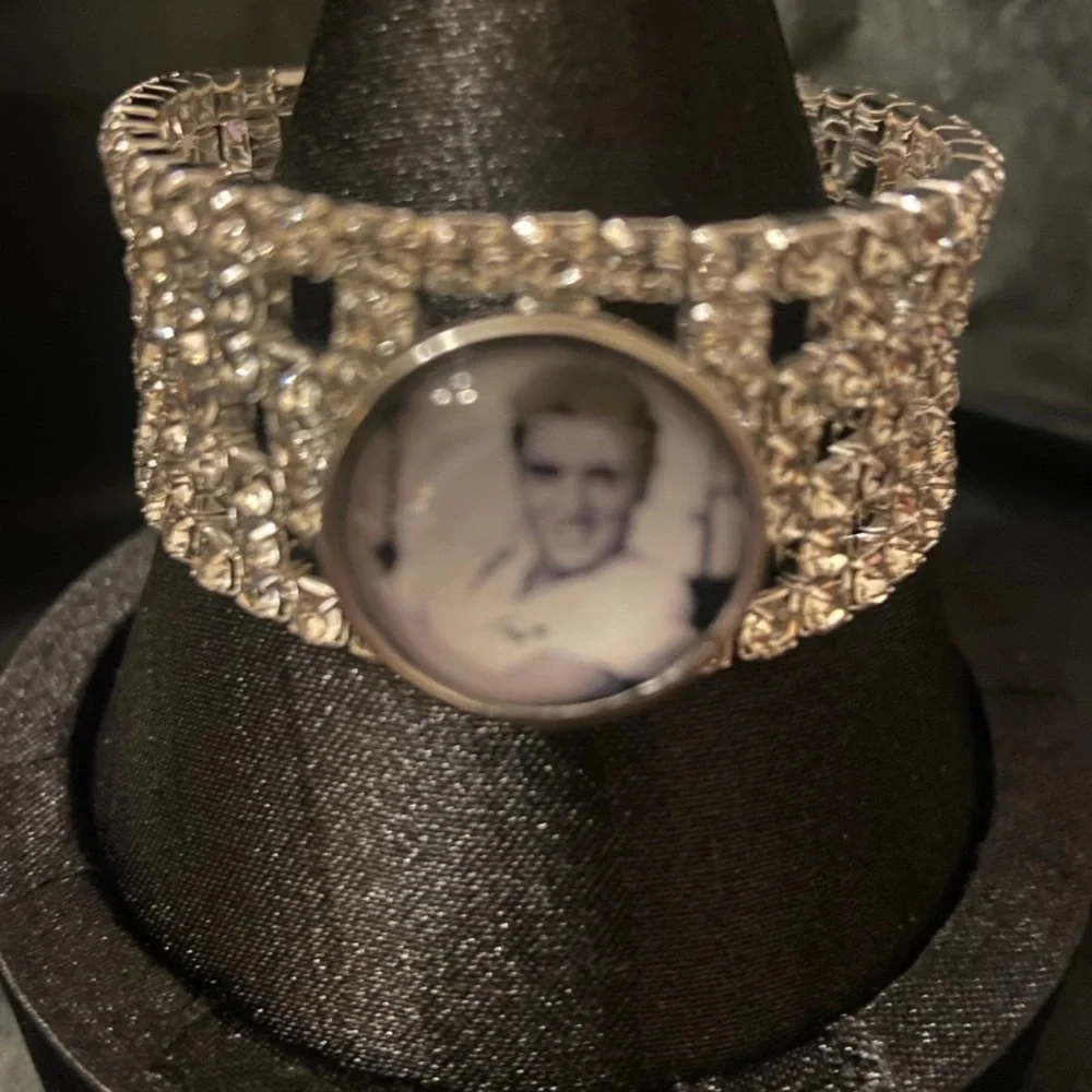 Elvis Bling snap button bracelet - Picture 2 of 4